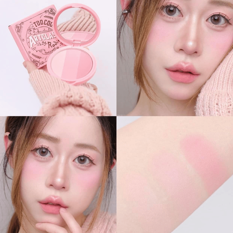 Too Cool For School Art Class By Rodin Blusher phù hợp với mọi tone da, thích hợp cho mọi makeup look từ đi học, đi làm cả khi đi chơi. 